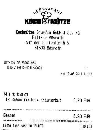 aklt Hffner Kochmtze Restaurant